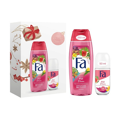 Набір для жінок Fa Fiji Dream Гель для душу 250 мл + Антиперспірант-ролик 50 мл