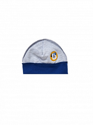 Шапочка детская Smil 118646 р.43 серый меланж 118646