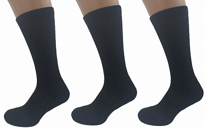 Комплект шкарпеток MaxxPro 19402 р.38-42 чорний 3 шт.