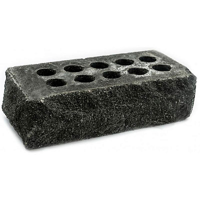 Кирпич гиперпрессованный Литос Скала пустотелый тычковой серый