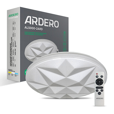 Светильник светодиодный ARDERO AL5000-2ARD 54W 4050Lm AMBER белый 2700-6500 RGB К