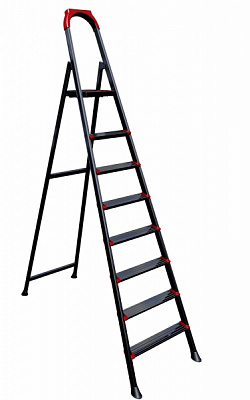 Драбина-стрем’янка Baulich сталева EXPERT 8 сходинок