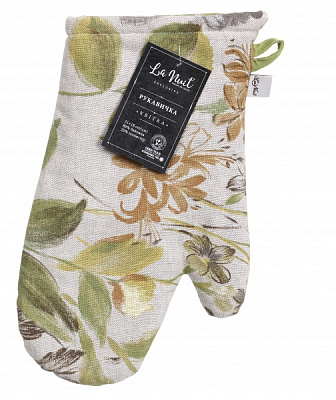 Рукавиця КВІТКА зелена 18x31 см La Nuit