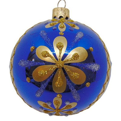 Шар новогодний d80 9577/33370(04) 