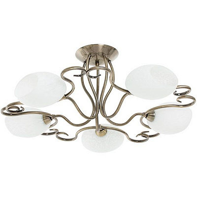 Люстра Accento Lighting Suprima ALHL-JSL-6200/5-AB античная латунь