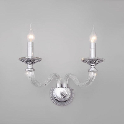 Бра Strotskis Olenna 2x60 Вт E14 хром 318/2 