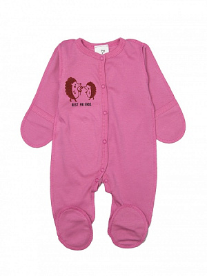 Комбинезон для девочки Bambinelli Ежики р.56 розовый 