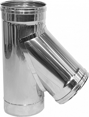 Трійник моно 1 мм нерж Ф180 мм 45° Versia-Lux