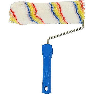 Валик с ручкой Tempo Euro Rainbow 25 см d4.8 см