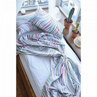 Комплект постельного белья Dune 1.5 разноцветный принт SoundSleep 