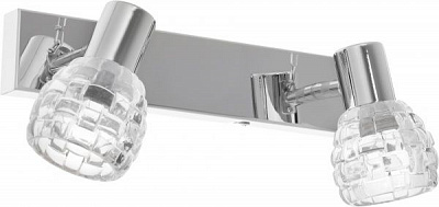 Спот Globo 2x40 Вт E14 хром 5435-2