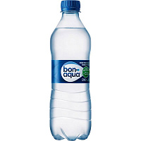 Вода минеральная BonAqua сильногазированная 0,5 л (0000090494406)  