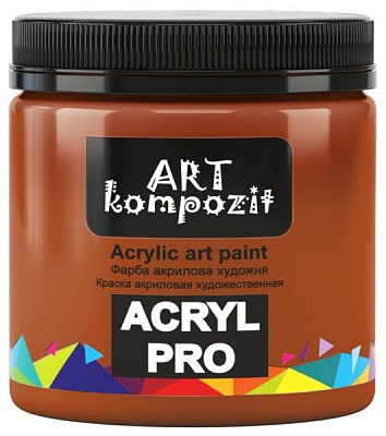 Краска акриловая 134 охра золотистая 430 мл ART Kompozit