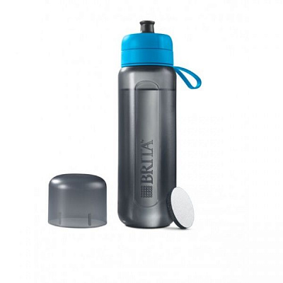 Пляшка спортивна 600 мл BRITA Fill&Go Active з фільтром синій 1020336