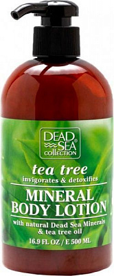 Лосьйон для тіла Dead Sea Collection з мінералами мертвого моря і олією чайного дерева 500 мл
