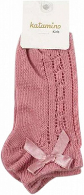 Носки детские для девочек KATAMINO K23009 р.11-12 розовый 