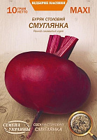 Насіння Семена Украины буряк столовий Смуглянка 10г