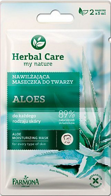 Маска для лица Farmona Herbal Care Алоэ 10 мл
