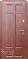 Двері вхідні Abwehr АП2-175 (V) 096П (ТО) Kale2 горіх темний 2050x960мм праві