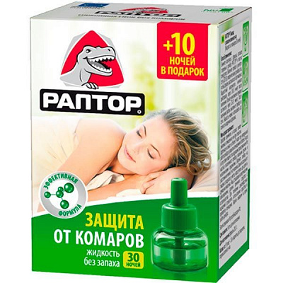 Жидкость РАПТОР Ликвид 30 ночей 20 мл