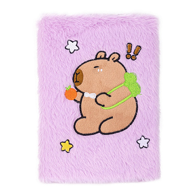 Блокнот плюшевий Forme Capybara 13 А5 80 арк. KIDS Line