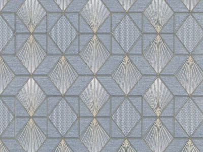 Шпалери вінілові гарячого тиснення Слов'янські шпалери Le Grand platinum Піраміда 8576-03 1,06x10,05 м