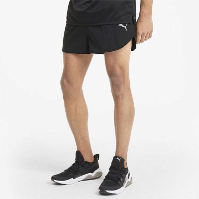 Шорты Puma RUN FAV SPLIT SHORT 52021401 р. S черный