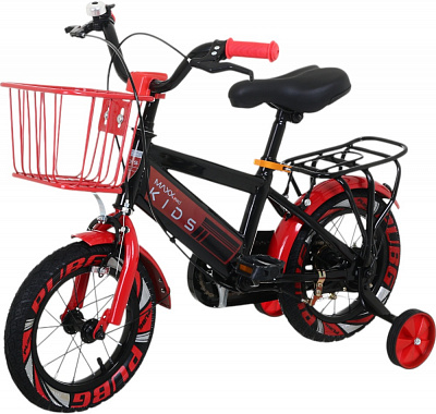 Велосипед детский MaxxPro kids 12' KQ-14 черно-красный