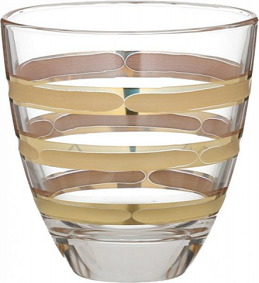 Набір склянок Sabrina Vintage Gold Old Fashion 360 мл 6 шт. Vema