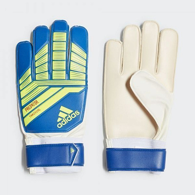 Вратарские перчатки Adidas PRED TRN р. 7,5 синий DN8564