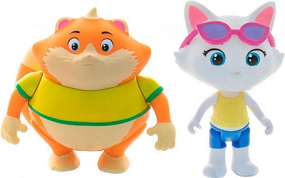 Игровой набор 44 CATS Фрикадель и Миледи из суперсилой 34114 