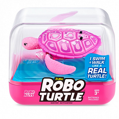 Игрушка интерактивная ROBO ALIVE Робочерепаха (фиолетовая) 7192UQ1-2