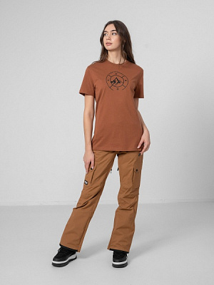 Штани 4F WOSNOWBOARD TROUSERS SPDS001 H4Z22-SPDS001-81S р. M коричневий