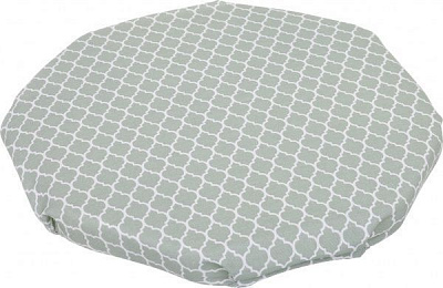 Чохол для стільця Агата Вензель верде на застібці 33х33 см La Nuit