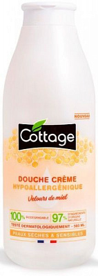 Гель для душа Cottage Медовый бархат гипоаллергенный 560 мл
