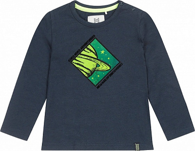 Кофта для хлопчика Koko Noko р.116 темно-синій U44818-37
