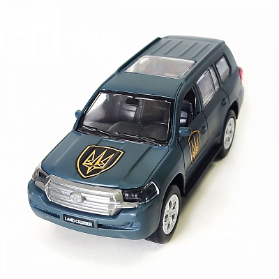 Автомодель TechnoDrive 1:32 серии Шевроны Героев Toyota Land Сruiser Рубеж KM6010