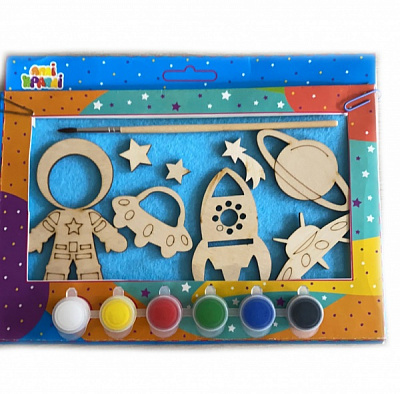 Набор для творчества из фанеры Космос Аплі-Краплі 
