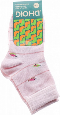 Носки детские для девочек Duna ЧО 456 р.14–16 светло-розовый 