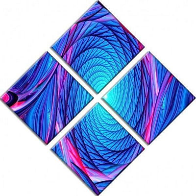 Картина модульна 70x70 см SvitArt MN4-2