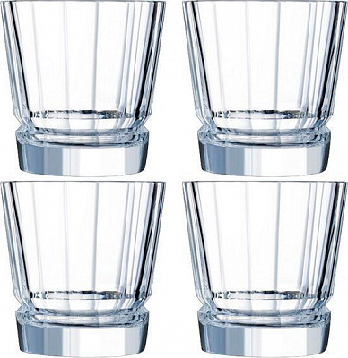 Набор стаканов Macassar N5829 320 мл 4 шт. Cristal Darques 