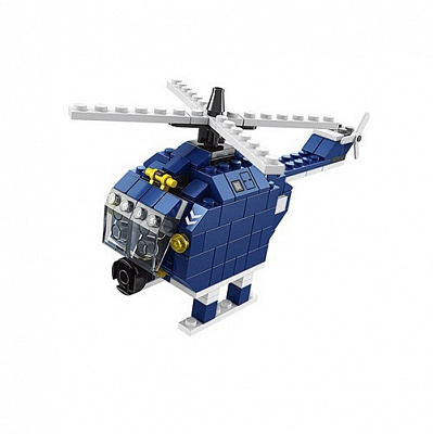 Конструктор SHANTOU YISHENG Полицейский вертолет 1000 деталей K8978-2