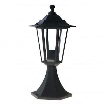 Столбик Ledvance Lantern Classic 360 E27 60 Вт IP44 черный 