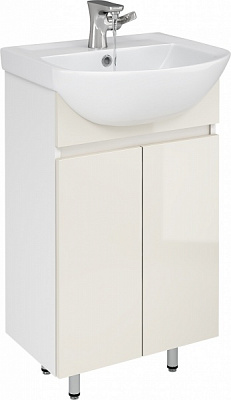 Тумба напольная Грейд Агата 50 бежевая под умывальник Colombo Прокси 50