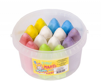 Крейда кольорова Супермаксі 14 шт. iTEM