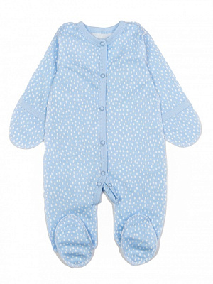 Комбинезон для мальчика Bambinelli голубой в горошек р.62 голубой 