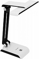 Настольная лампа офисная Oasis аккумуляторная 3.3 Вт черно-белый MZX-681 white black 