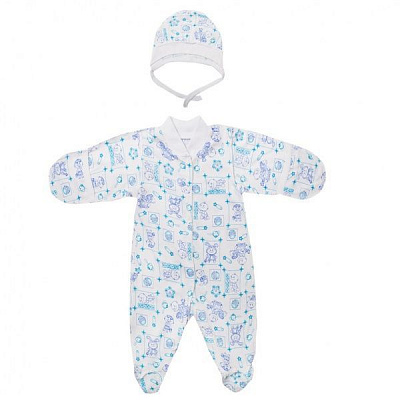 Комплект Габбі БЕБІ для хлопчика 10627 білий р.56