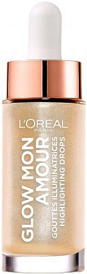 Хайлайтер L'Oreal Paris Glow Mon Amour рідкий Glow Mon Amour шампань