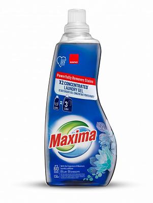 Гель для машинной стирки Sano Blue Blossom 1,5 л